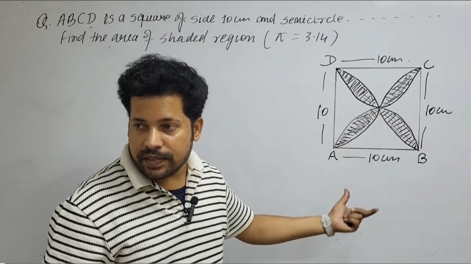Dr. S. Prasad teaching Mathematics at DMAS Institute Chandigarh
